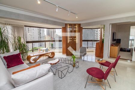 Sala de apartamento à venda com 3 quartos, 165m² em Perdizes, São Paulo