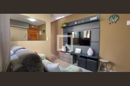 Sala de apartamento à venda com 2 quartos, 76m² em Parque Erasmo Assunção, Santo André