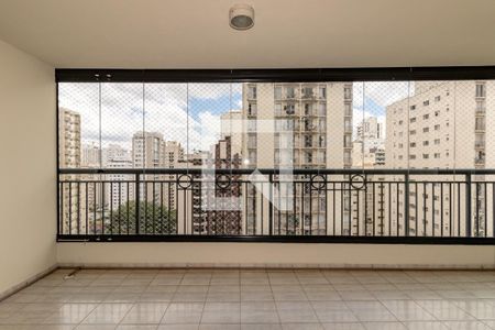 Sacada de apartamento à venda com 3 quartos, 125m² em Moema, São Paulo