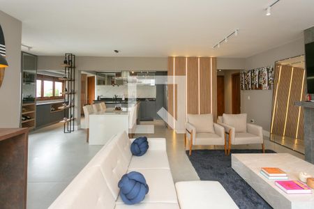 Sala de apartamento à venda com 3 quartos, 148m² em Petrópolis, Porto Alegre