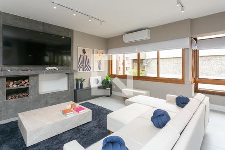 Sala de apartamento à venda com 3 quartos, 148m² em Petrópolis, Porto Alegre