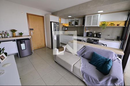 Sala de apartamento para alugar com 2 quartos, 60m² em Setor Marista, Goiânia