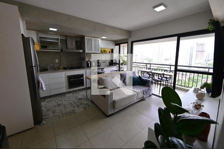 Sala de apartamento para alugar com 2 quartos, 60m² em Setor Marista, Goiânia