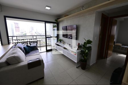 Sala de apartamento para alugar com 2 quartos, 60m² em Setor Marista, Goiânia