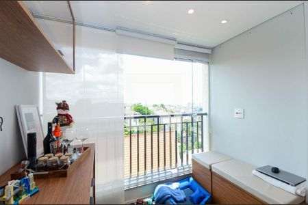 Varanda da Sala de apartamento à venda com 2 quartos, 60m² em Jardim Anny, Guarulhos