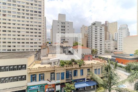 Vista do Varanda de kitnet/studio para alugar com 1 quarto, 33m² em Campos Elíseos, São Paulo