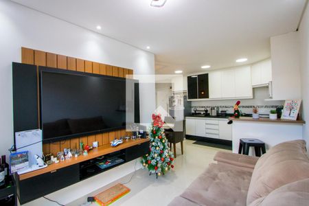 Sala de apartamento à venda com 2 quartos, 69m² em Vila Leopoldina, Santo André