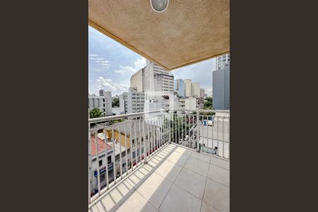 Varanda da Sala/Quarto de kitnet/studio à venda com 1 quarto, 35m² em Liberdade, São Paulo