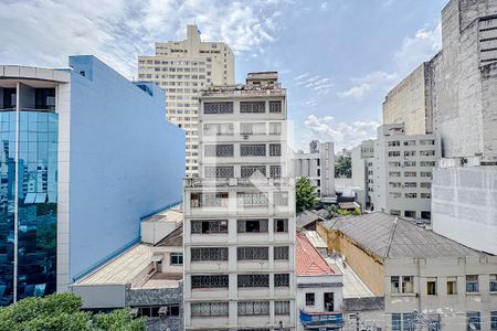 Vista da Varanda de kitnet/studio à venda com 1 quarto, 35m² em Liberdade, São Paulo