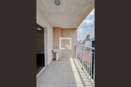 Varanda da Sala/Quarto de kitnet/studio à venda com 1 quarto, 35m² em Liberdade, São Paulo