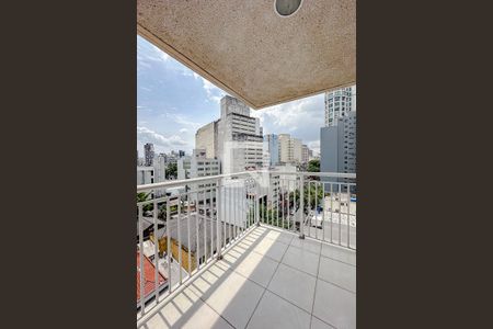 Varanda da Sala/Quarto de kitnet/studio à venda com 1 quarto, 35m² em Liberdade, São Paulo