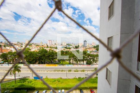 Vista da sala de apartamento para alugar com 3 quartos, 70m² em Parque Marajoara, Santo André