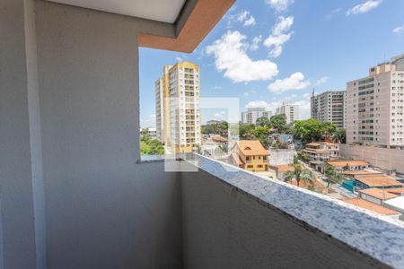 Varanda da sala  de apartamento para alugar com 2 quartos, 60m² em Centro, Diadema