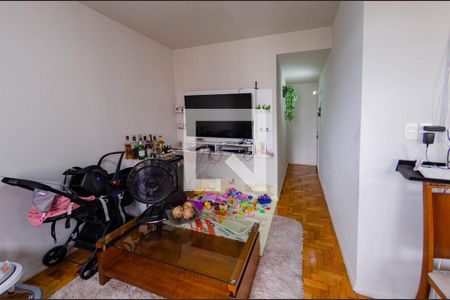 Sala de apartamento à venda com 3 quartos, 120m² em Nova Suíça, Belo Horizonte