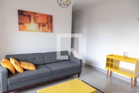 Sala de apartamento para alugar com 2 quartos, 57m² em Vila Rosalia, Guarulhos