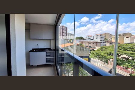 Sacada de apartamento para alugar com 2 quartos, 57m² em Jardim, São Caetano do Sul