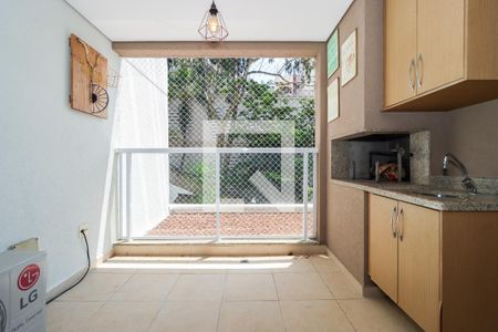 Varanda da Sala de apartamento para alugar com 2 quartos, 75m² em Vila Suzana, São Paulo