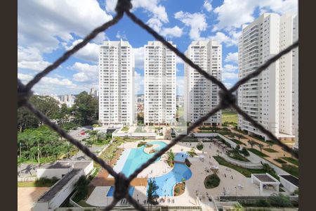 Varanda da Sala - vista  de apartamento à venda com 3 quartos, 107m² em Vila Lusitania, São Bernardo do Campo