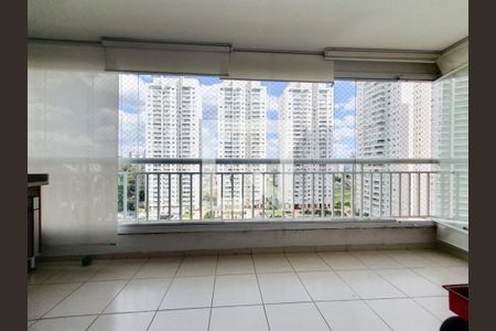 Varanda da Sala de apartamento à venda com 3 quartos, 107m² em Vila Lusitania, São Bernardo do Campo