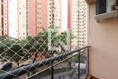 Varanda do Quarto 1 de apartamento para alugar com 2 quartos, 62m² em Sítio Pinheirinho, São Paulo