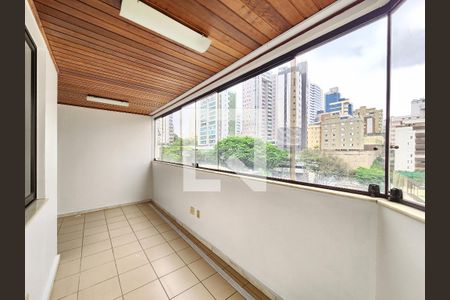 Varanda da Sala de apartamento para alugar com 4 quartos, 138m² em Buritis, Belo Horizonte