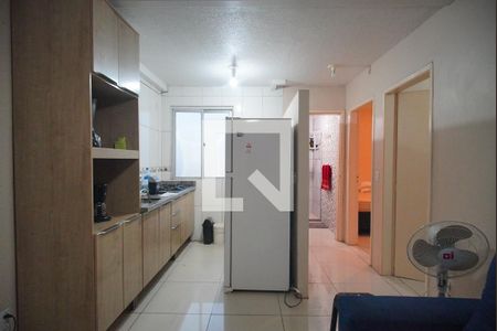 Sala de apartamento para alugar com 2 quartos, 54m² em Santo Afonso, Novo Hamburgo