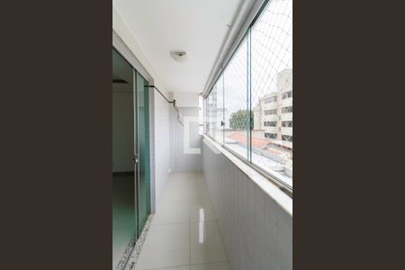 Varanda da sala de apartamento à venda com 3 quartos, 85m² em Castelo, Belo Horizonte