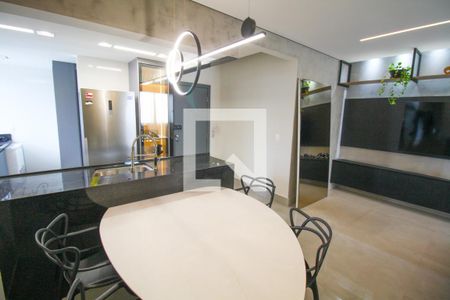 Sala de apartamento à venda com 3 quartos, 80m² em Estoril, Belo Horizonte