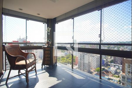 Varanda de apartamento à venda com 4 quartos, 221m² em Centro, Novo Hamburgo