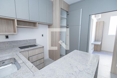 Sala / cozinha de apartamento para alugar com 1 quarto, 33m² em Paquetá, Belo Horizonte