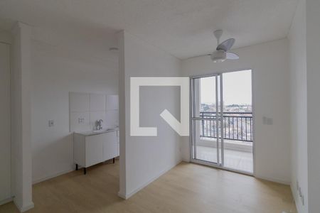 Sala e Cozinha de apartamento para alugar com 2 quartos, 42m² em Vila Norma, São Paulo