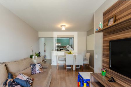 Sala de apartamento à venda com 3 quartos, 81m² em Vila Amélia, São Paulo