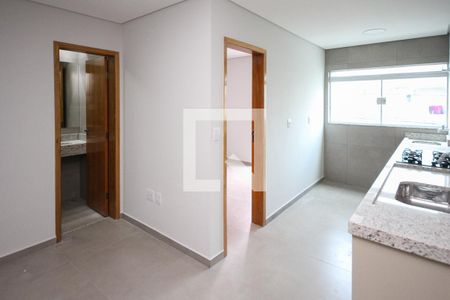 Sala/Cozinha de apartamento para alugar com 1 quarto, 31m² em Jardim Vila Formosa, São Paulo