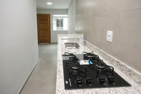 Cozinha de apartamento para alugar com 1 quarto, 28m² em Jardim Vila Formosa, São Paulo