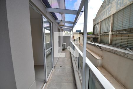 Sala - Sacada de apartamento para alugar com 1 quarto, 48m² em Bosque, Campinas