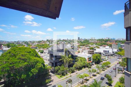 Sala - Vista de apartamento para alugar com 4 quartos, 280m² em Petrópolis, Porto Alegre