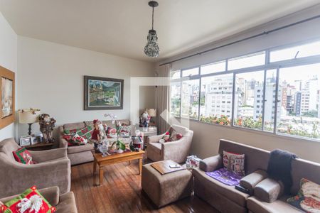 Sala 1 de apartamento à venda com 4 quartos, 360m² em Carmo, Belo Horizonte