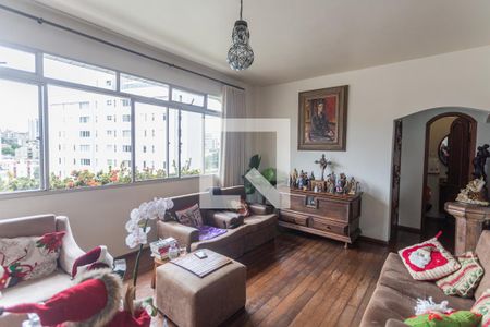 Sala 1 de apartamento à venda com 4 quartos, 360m² em Carmo, Belo Horizonte