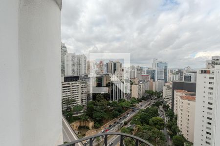 Sacada de apartamento à venda com 2 quartos, 121m² em Bela Vista, São Paulo