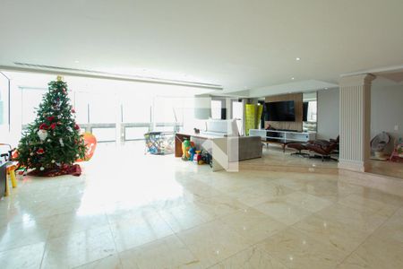 Sala de apartamento à venda com 4 quartos, 431m² em Barra da Tijuca, Rio de Janeiro