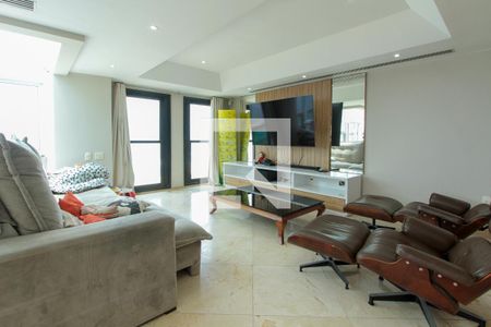 Sala de apartamento à venda com 4 quartos, 431m² em Barra da Tijuca, Rio de Janeiro