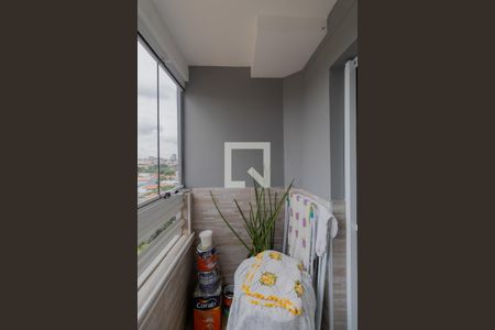 Sacada Sala de apartamento à venda com 2 quartos, 57m² em Vila Guilhermina, São Paulo