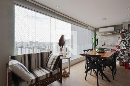 Varanda gourmet de apartamento à venda com 3 quartos, 132m² em Vila Ester (zona Norte), São Paulo