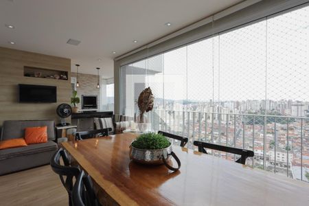 Varanda gourmet de apartamento à venda com 3 quartos, 132m² em Vila Ester (zona Norte), São Paulo