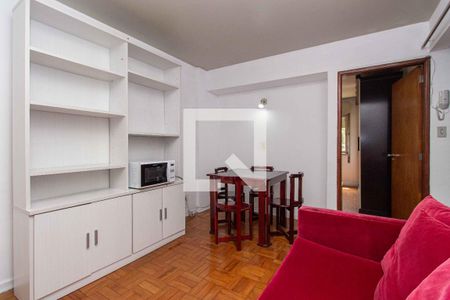 Sala de apartamento para alugar com 1 quarto, 40m² em Liberdade, São Paulo