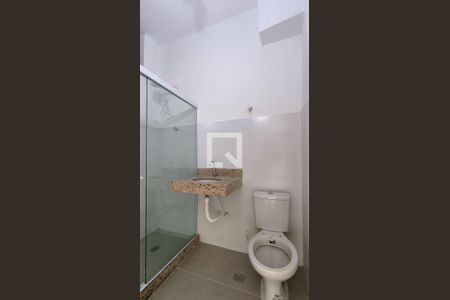 Banheiro de kitnet/studio para alugar com 1 quarto, 32m² em São Cristóvão, Rio de Janeiro