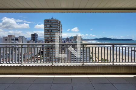 Sacada de apartamento para alugar com 2 quartos, 93m² em Aviação, Praia Grande