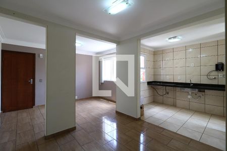 Sala de Jantar de apartamento à venda com 2 quartos, 56m² em Vila Humaita, Santo André