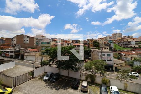 Vista da Sala de apartamento à venda com 2 quartos, 56m² em Vila Humaita, Santo André