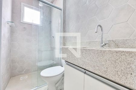 Banheiro da Suíte de apartamento para alugar com 2 quartos, 56m² em Urbanova, São José dos Campos